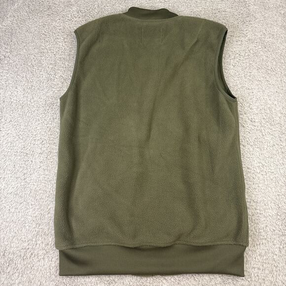 Burton Light Phase Hybrid fleece vest olive green Size M - Picture 8 of 9